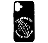 Carcasa para iPhone 16 Plus Bar Alcohol I'm Here To Shake it Up Funny Cita Barman