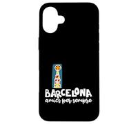 Carcasa para iPhone 16 Plus Barcelona Amics per Sempre Catalán Gaudí