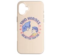 Carcasa para iPhone 16 Plus Batman and Robin Two Heroes