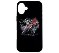 Carcasa para iPhone 16 Plus Batman v Superman Lightning v Heat Vision