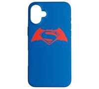 Carcasa para iPhone 16 Plus Batman v Superman Simple Red Logo
