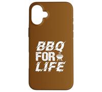 Carcasa para iPhone 16 Plus BBQ Lover For Life Grill Entusiasta Pasión