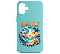 Carcasa para iPhone 16 Plus Beach Bum Paraíso Tropical