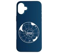 Carcasa para iPhone 16 Plus Been There Bandera de la Antártida Souvenir Polo Sur Turista