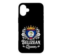 Carcasa para iPhone 16 Plus Belizean Queen Belize Flag Proud Belizean Woman