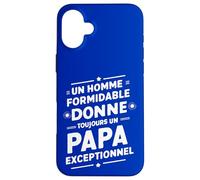 Carcasa para iPhone 16 Plus Belle Idee Cadeau d'anniversaire Fête Des Pères pour Papa
