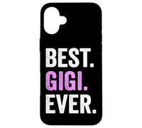 Carcasa para iPhone 16 Plus Best Gigi Ever Love Gigi Día de la Madre Abuela Cumpleaños
