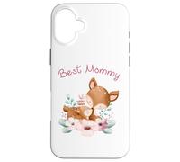 Carcasa para iPhone 16 Plus Best Mommy - Mother's Day Cute Mom & Baby Dear Graphic