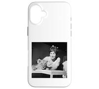 Carcasa para iPhone 16 Plus Blue Peter Valarie Singleton con Cachorro En Zoo 1968