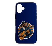 Carcasa para iPhone 16 Plus Blues Rock Música Guitarra Soul Jazz Guitarristas Cantantes Bandas