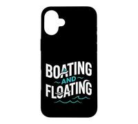 Carcasa para iPhone 16 Plus Boating and Floating Summer Lake Trip Vacation Fishing Lover