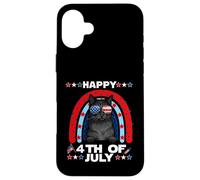 Carcasa para iPhone 16 Plus Bombay Cat Happy 4th of July Patriotic American Cats Lovers