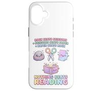 Carcasa para iPhone 16 Plus Booktrovert Nothing Beat Reading Rock - Tijeras de Papel para Mujer