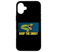 Carcasa para iPhone 16 Plus Boop The Snoot Snake Snake Lover Keeper - Meme con Cita Divertida