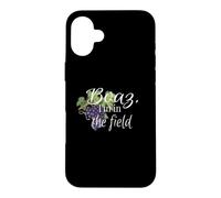 Carcasa para iPhone 16 Plus Booz y Rut Historia bíblica Cristiana de Amor