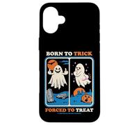 Carcasa para iPhone 16 Plus Born To Trick Sarcastic Retro Funny Adult Humor