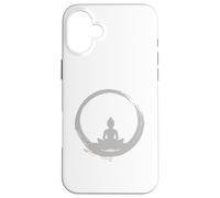 Carcasa para iPhone 16 Plus Buda Zen Yoga Yogi Japonés Budismo Espiritualmente Regalo