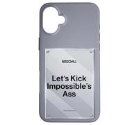 Carcasa para iPhone 16 Plus Bugonia Impossible Defiance Motto