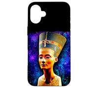 Carcasa para iPhone 16 Plus Busto de Estatua egipcia de la Reina Nefertiti