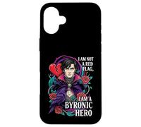 Carcasa para iPhone 16 Plus Byronic Hero Red Flag Dark Academia Literature