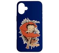 Carcasa para iPhone 16 Plus Cabaret Burlesco Betty Boop Fans & Feathers