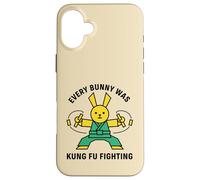 Carcasa para iPhone 16 Plus Cada Conejito era Kung Fu luchando contra el Karate Rabbit