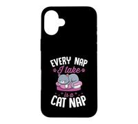 Carcasa para iPhone 16 Plus Cada Siesta Que tomo es una Siesta de Gato