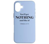 Carcasa para iPhone 16 Plus Caddyshack You'Ll Get Nothing and Like It! Quote