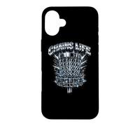 Carcasa para iPhone 16 Plus Cadenas Life Disc Golf Chain Smoker Frisbee Golfista Regalo
