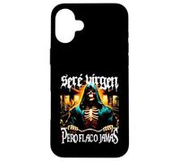 Carcasa para iPhone 16 Plus Calacas Chidas Gym con Frases Sarcasticas Mexican Slang Word