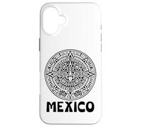Carcasa para iPhone 16 Plus Calendario Azteca Mexicano Viva México Fan Orgullo Mexicano