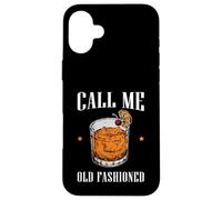 Carcasa para iPhone 16 Plus Call Me Old Fashioned Bourbon Whisky Beber