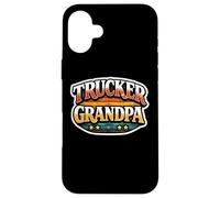 Carcasa para iPhone 16 Plus Camionero Abuelo Conductor de camión Abuelo Truckie Granddad