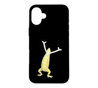 Carcasa para iPhone 16 Plus Camiseta con Meme Praise The Lord Gecko - Funny Lizard Worship