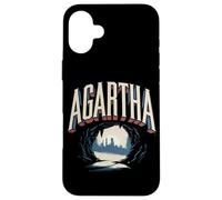 Carcasa para iPhone 16 Plus Camiseta De La Ciudad De Agartha Teoría De La Conspiración