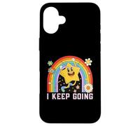 Carcasa para iPhone 16 Plus Camiseta I Keep Going, Daily Affirmations, Positive Afirmations