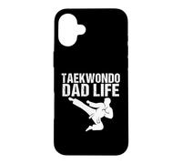 Carcasa para iPhone 16 Plus Camiseta Karate Dad Life - Game Day Sports Dad tee