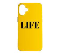 Carcasa para iPhone 16 Plus Camiseta Que Dice Vida - That Says The Word Life