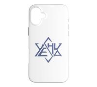Carcasa para iPhone 16 Plus Camiseta Yeshua Jesucristo Super Star of David