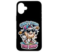 Carcasa para iPhone 16 Plus Can't Stop The Drip Jugador de béisbol derritiendo a los niños Helados