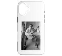 Carcasa para iPhone 16 Plus Cantante Johnny Cash I Walk The Line Anillo De Fuego 1959