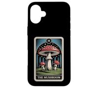 Carcasa para iPhone 16 Plus Carta del Tarot La Mosca del Hongo Agaric Amanita Muscaria Hongo