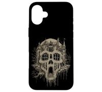 Carcasa para iPhone 16 Plus Castle Skull Tendencia Castlecore