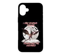 Carcasa para iPhone 16 Plus Cat I Ride Dragons Brooms Are For Amateurs Halloween