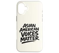 Carcasa para iPhone 16 Plus Celebre el Mes de la Herencia de la AAPI - Asian American Voices Mat
