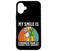 Carcasa para iPhone 16 Plus Cerebral Palsy Awareness Gifts for Kids CP Awareness Warrior
