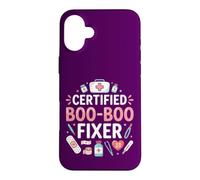 Carcasa para iPhone 16 Plus Certified Boo-Boo Fixer Nurse