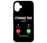 Carcasa para iPhone 16 Plus Chiang Rai está Llamando y Debo IR a Tailandia de Viaje