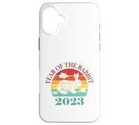 Carcasa para iPhone 16 Plus Chinese New Year 2023 Year of The Rabbit 2023