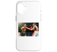 Carcasa para iPhone 16 Plus Chris Eubank V Nigel Benn Boxeo Guerra 1990 Partido